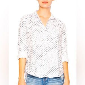 Frank and Eileen cotton button up Eileen shirt in XXS.